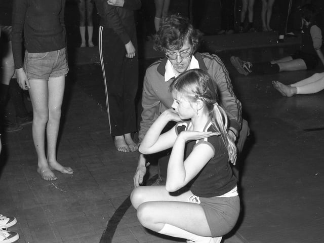 The club was fundraising to buy more mats and a large Olympic-size beam, which had already been ordered.