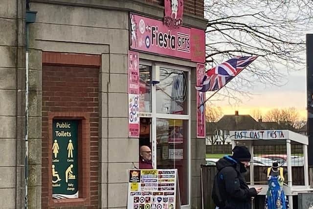 Union Flag flying in Skegness.