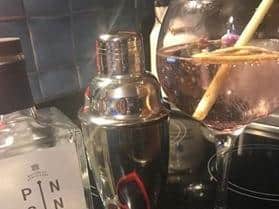This Valentines cocktail is made with Pin Gin, which is produced in Louth.
