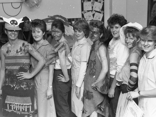 Pictured (from left) Nicola Docking and Sally Shaw (novelty prize winner), Amanda Leverseidge and Davina Pease (third place), Ann Mowvley and Natalie Palmer (second place), and Karen Porter and Mary Jane Taylor (first place).