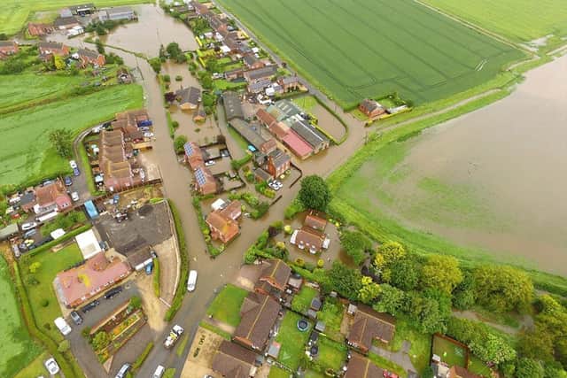 Nearly 600 homes were evacuated during the floods in Wainfleet last year. Photo: Chris Dower.