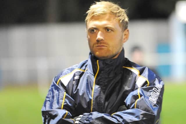Ian Dunn during his time with Town.