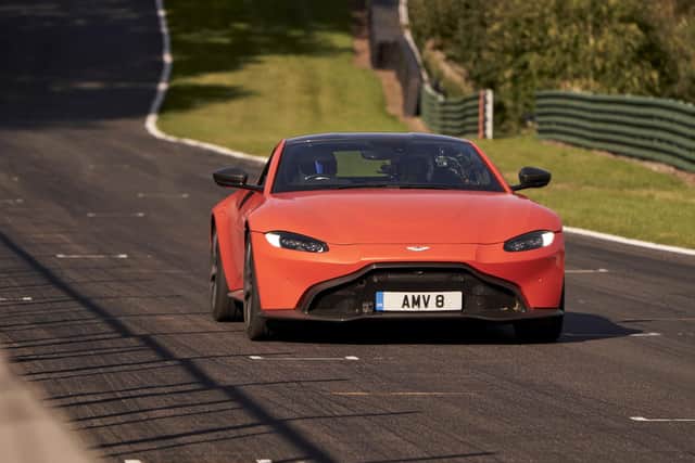 Filming of 'Top Gear' at Cadwell Park in September 2019.
