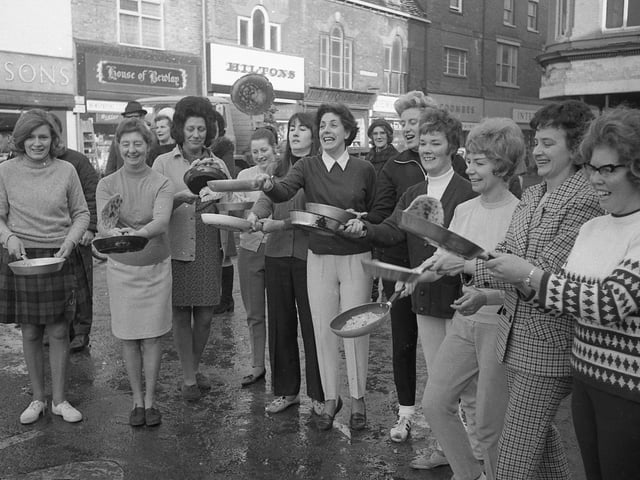 Twelve women contestants, including one grandmother, took part in Boston’s event.