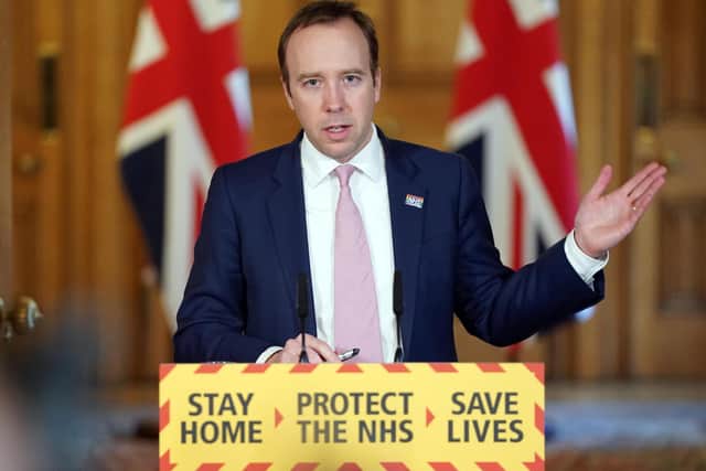 Health Secretary Matt Hancock. Photo: PA