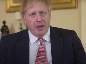 Boris Johnson thanks the NHS after he was discharged from hospital. Photo: 10 Downing Street