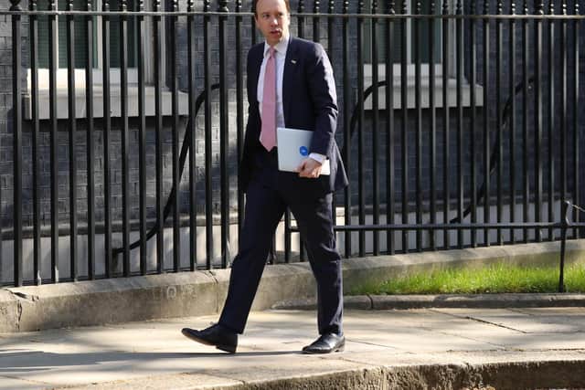 Health Secretary Matt Hancock. Photo: PA
