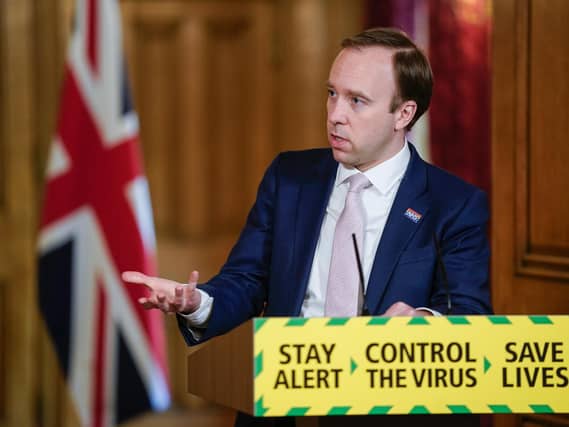 Health Secretary Matt Hancock. Photo: PA