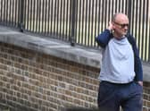 Senior aide to the Prime Minister Dominic Cummings arrives in Downing Street, London, the day after he gave a press conference over allegations he breached coronavirus lockdown restrictions. Photo: PA