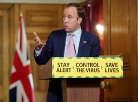 Health Secretary Matt Hancock. Photo: PA