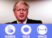 Prime Minister Boris Johnson during a media briefing in Downing Street, London, on coronavirus (COVID-19). Photo: PA
