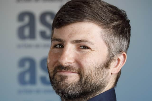 Ciaran Osborne, ASH’s director of policy and communications. Picture: Crispin Hughes.