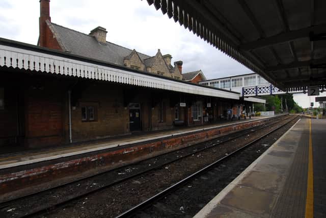 Sleaford railway station. EMN-190507-120750001