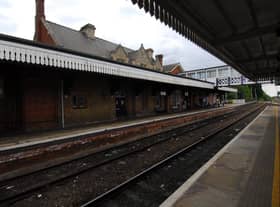 Sleaford railway station. EMN-190507-120750001