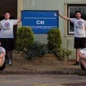 Cpl Chris Partridge, SAC (T) Charlie Merriman, SAC (T) Dylan Marte and SAC (T) Andrew Pue.