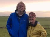 Chris Sanderson and Kate Harrison, from Louth.