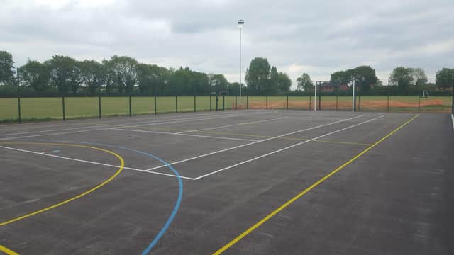 The new games area in Ruskington.