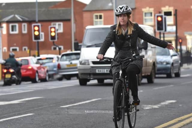 The investment will improve town centres for cyclists and walkers