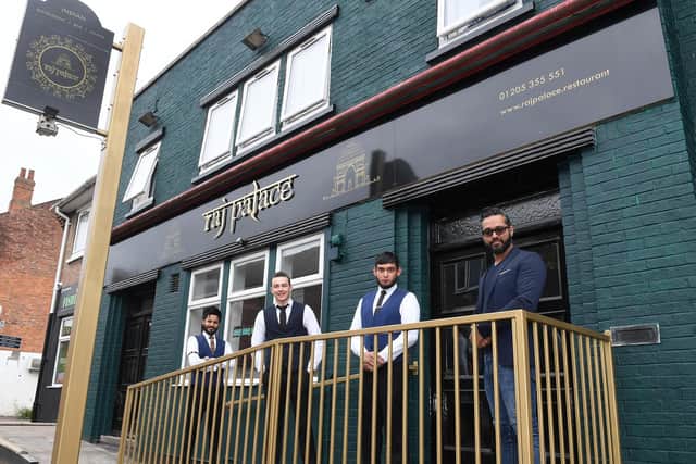 The Raj Palace getting ready to reopen