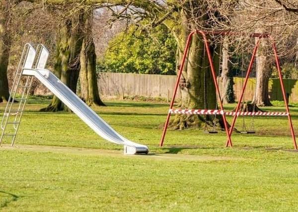 Plans for re-opening of outdoor play parks under lockdown easing guidance. EMN-200630-174429001