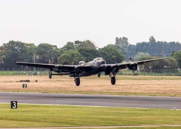 Avro Lancaster PA474 took to the air for the first flight of 2020. Picture: RAF Coningsby. EMN-200107-100902001