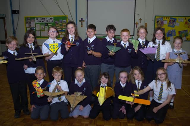 St Mary's Primary School, Boston, 10 years ago.