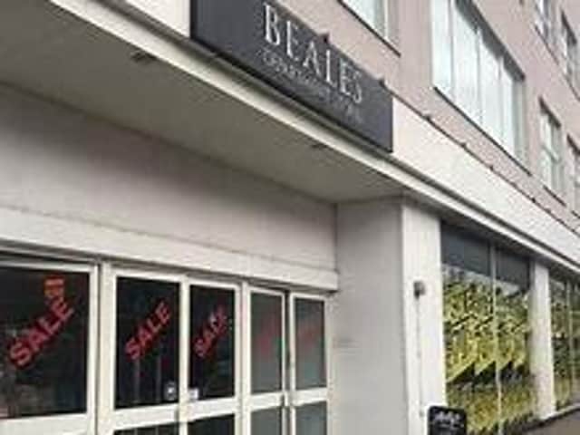 The Post Office at the former Beales Department Store in Lumley Road, Skegness, closed earlier than expected due to Covid 19.