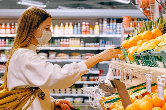 Facemasks are compulsory when shopping from July 24