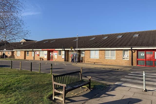 Grantham Hospital A&E, now temporarily an urgent treatment centre. EMN-200207-175832001