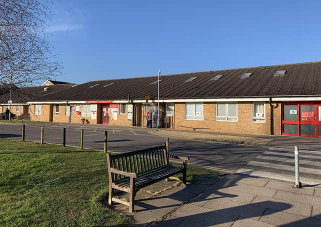 Grantham Hospital A&E, now temporarily an urgent treatment centre. EMN-200207-175832001