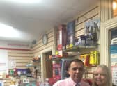 Martin Sizer and Kaye Lee who run Caistor Post Office EMN-200307-142559001