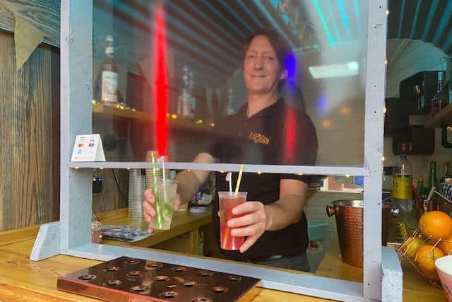 Lee Airstone was there with a mocktail wagon. He told us he was usually at festivals and events at this time of the year but jumped at the chance of taking part in the cinema launch.