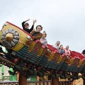 Fantasy Island has re-opened its rides with social distancing between carriages.