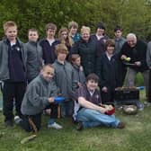 Skegness Scouts ith Coun Neil Pimperton 10 years ago.