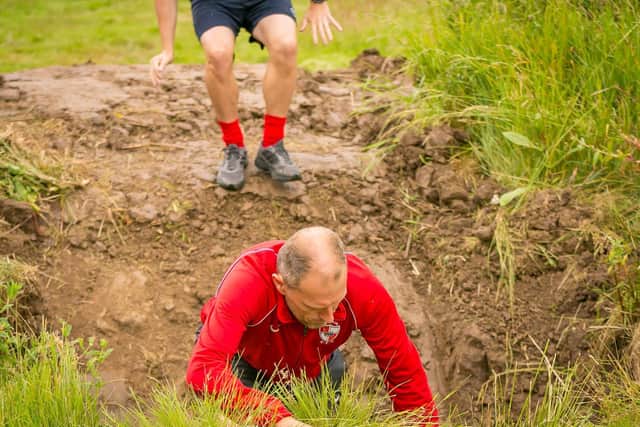 A tough mudder assault course is part of the Phoenix Fitness outdoor gym in Addlethorpe. Photo: Mark Mason.