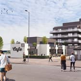 Artist's impression of the proposed development.