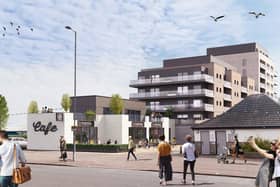 Artist's impression of the proposed development.