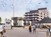 Artist's impression of the proposed development.