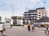 Artist's impression of the proposed development.