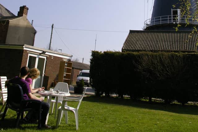Heckington Windmill will be taking advantage of its outdoor space when it re-opens its tea room.