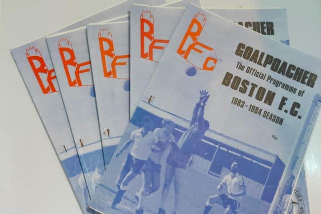 Programmes are up for sale.