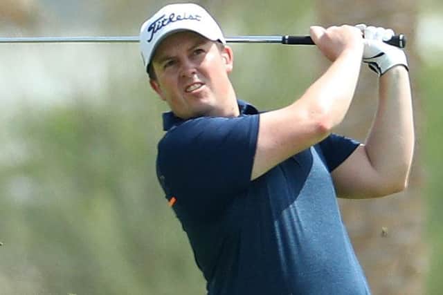 Dave Coupland in action in Qatar in March, his last European Tour event before lockdown. Photo: GettyImages