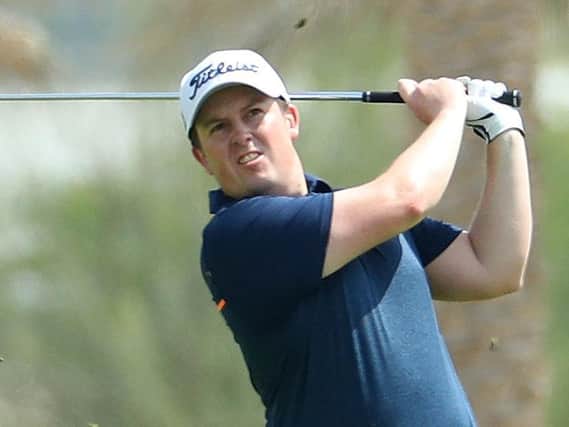 Dave Coupland in action in Qatar in March, his last European Tour event before lockdown. Photo: GettyImages