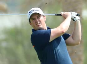 Dave Coupland in action in Qatar in March, his last European Tour event before lockdown. Photo: GettyImages