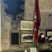 The Airborne Reconnaissance memorial at Heckington Church. EMN-201007-161424001