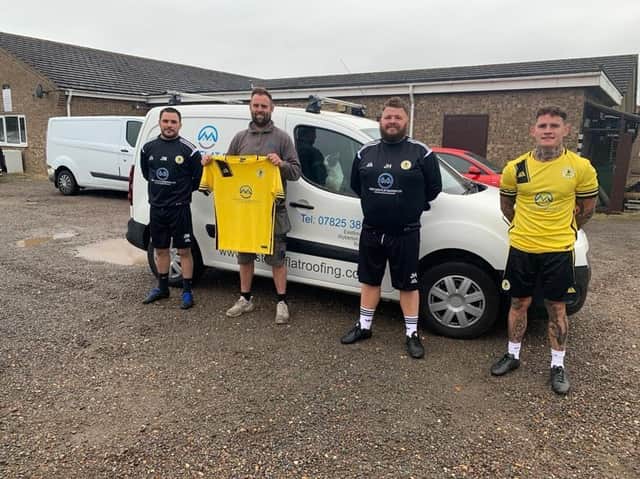 Pictured, from left, are Jon Macleod, Micky Rate, Jamie Hanton and Grant Butler.