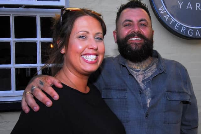 Hollie and Ryan Blankley of Watergate Yard, Sleaford. EMN-201007-165338001