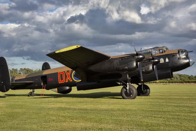 The centre's Just Jane Lancaster. Picture: Martin Keen/Lincolnshire Aviation Heritage Centre