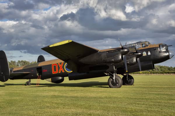 The centre's Just Jane Lancaster. Picture: Martin Keen/Lincolnshire Aviation Heritage Centre