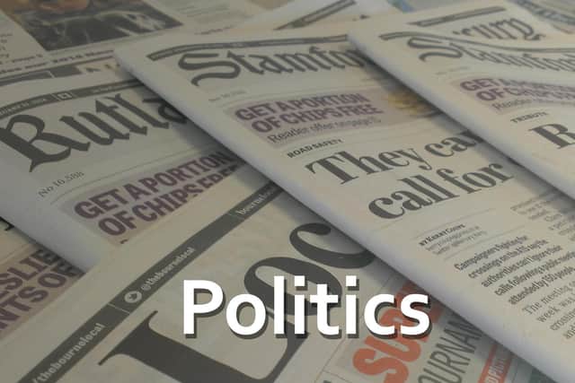 The latest political news from Lincolnshire.